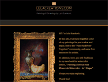 Tablet Screenshot of lelacreations.com
